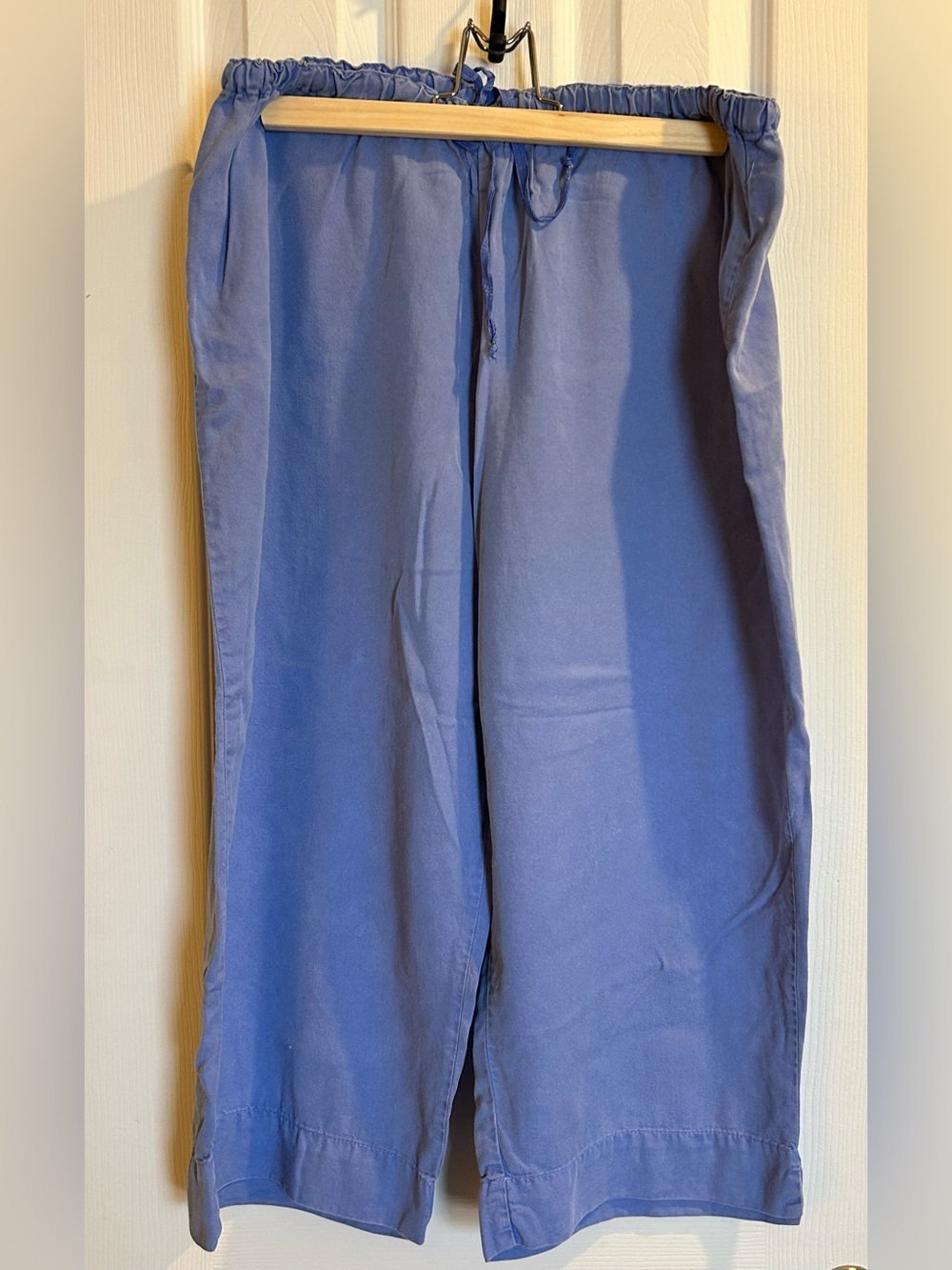 fresh produce 100% Tencil Periwinkle Elastic Waist capris - size XL